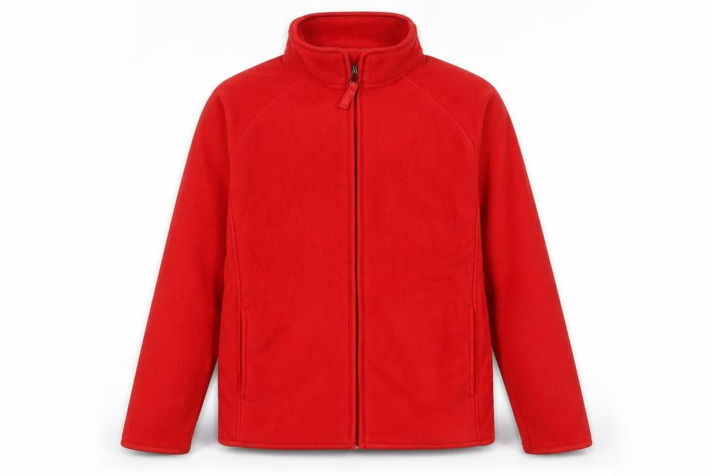 GOODMOVE Girls Red Jacket Size 10-11 Years Zip