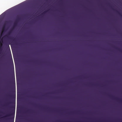 Parallel Womens Purple Jacket Coat Size 10 Zip