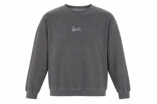 Topman Mens Grey Cotton Pullover Sweatshirt Size XS - Berlin