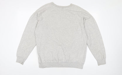 River Island Mens Red Cotton Pullover Sweatshirt Size M