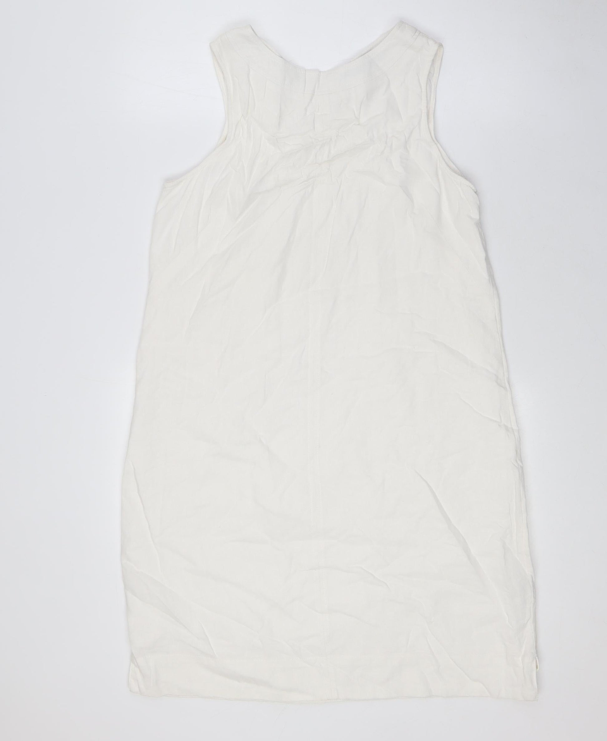 marks and spencer white linen dress Buy Linen Rich Embroidered Midi Shift Dress at Marks & Spencer