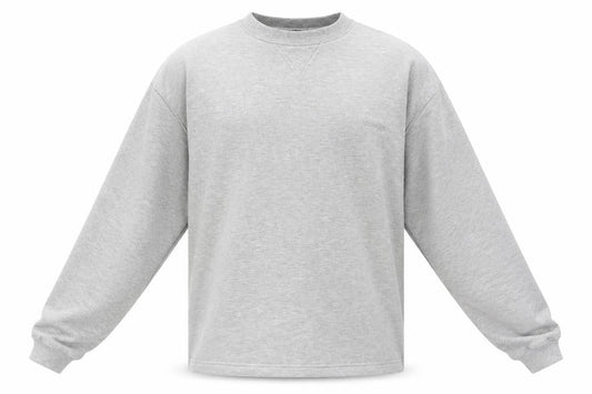 Bloggs Mens Grey Polyester Pullover Sweatshirt Size L