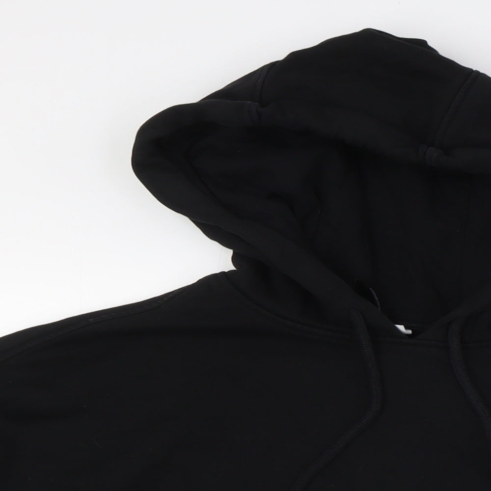 Divided by H&M Mens Black Cotton Pullover Hoodie Size M - NASA