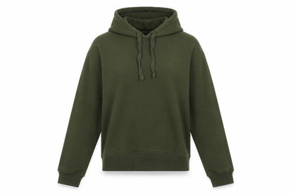 Zara Womens Green Cotton Pullover Hoodie Size S