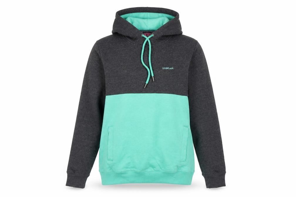 LA Gear Womens Multicoloured Cotton Pullover Hoodie Size 14