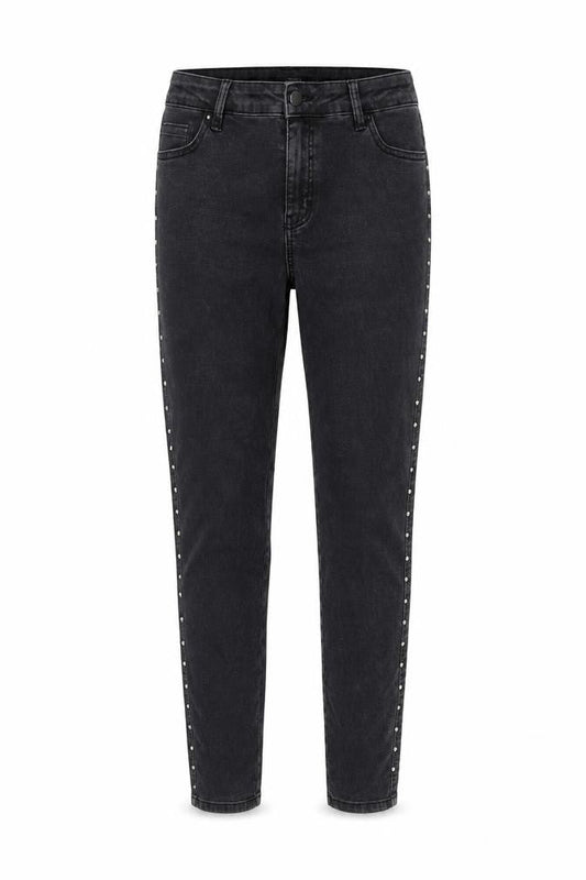 TU Womens Black Cotton Skinny Jeans Size 14 L27.5 in Regular