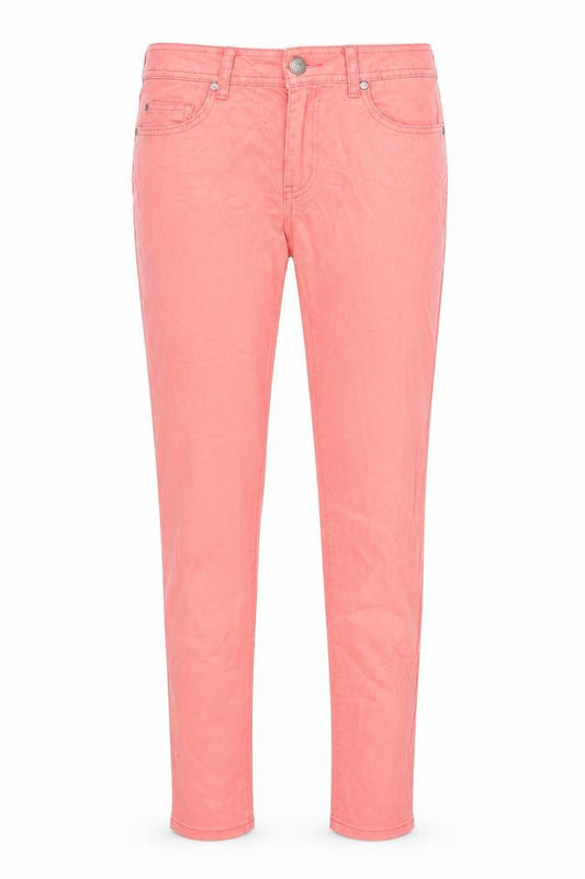 F&F Womens Pink Cotton Skinny Jeans Size 10 L29 in Regular