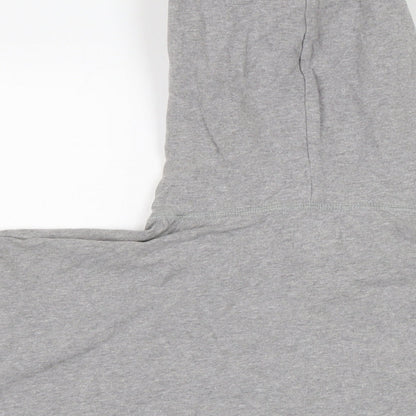 Jack Wills Womens Grey Cotton Pullover Hoodie Size 12