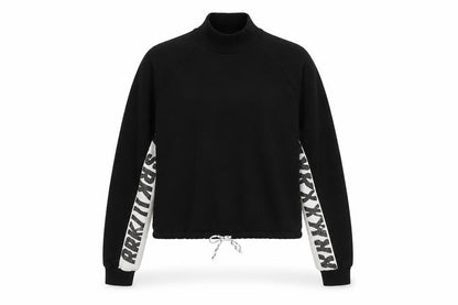Next Girls Black Cotton Pullover Sweatshirt Size 16 Years