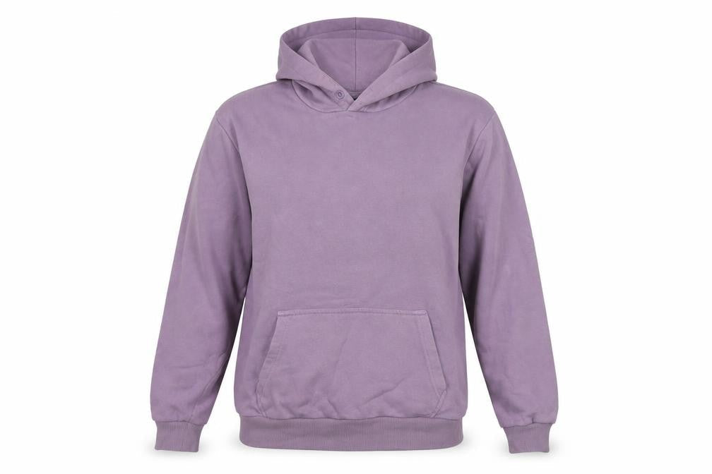 ONLY & SONS Womens Purple Cotton Pullover Hoodie Size L
