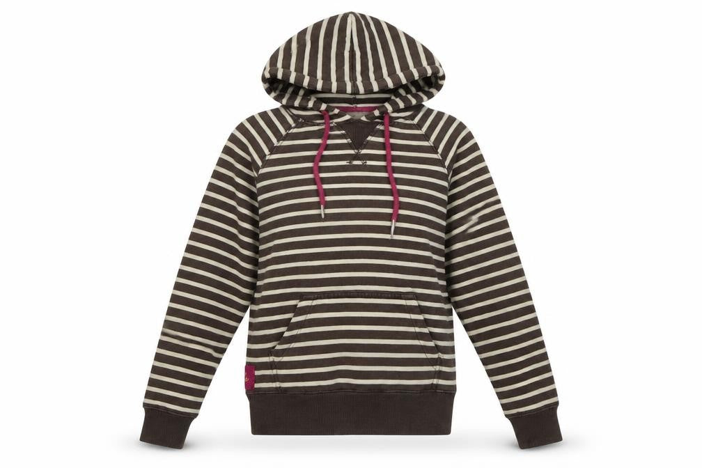 Joule Clothing Womens Brown Cotton Pullover Hoodie Size 8