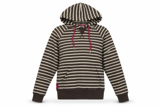 Joule Clothing Womens Brown Cotton Pullover Hoodie Size 8