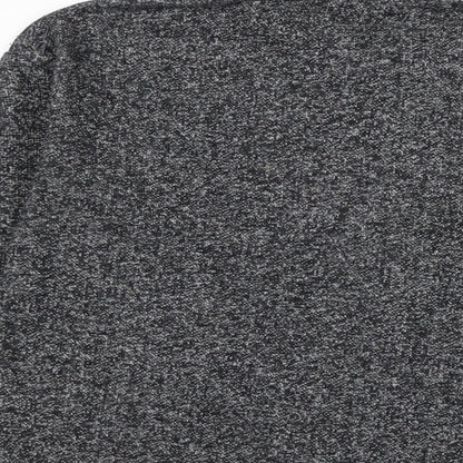 Springfield Womens Grey Cotton Basic T-Shirt Size XS Boat Neck
