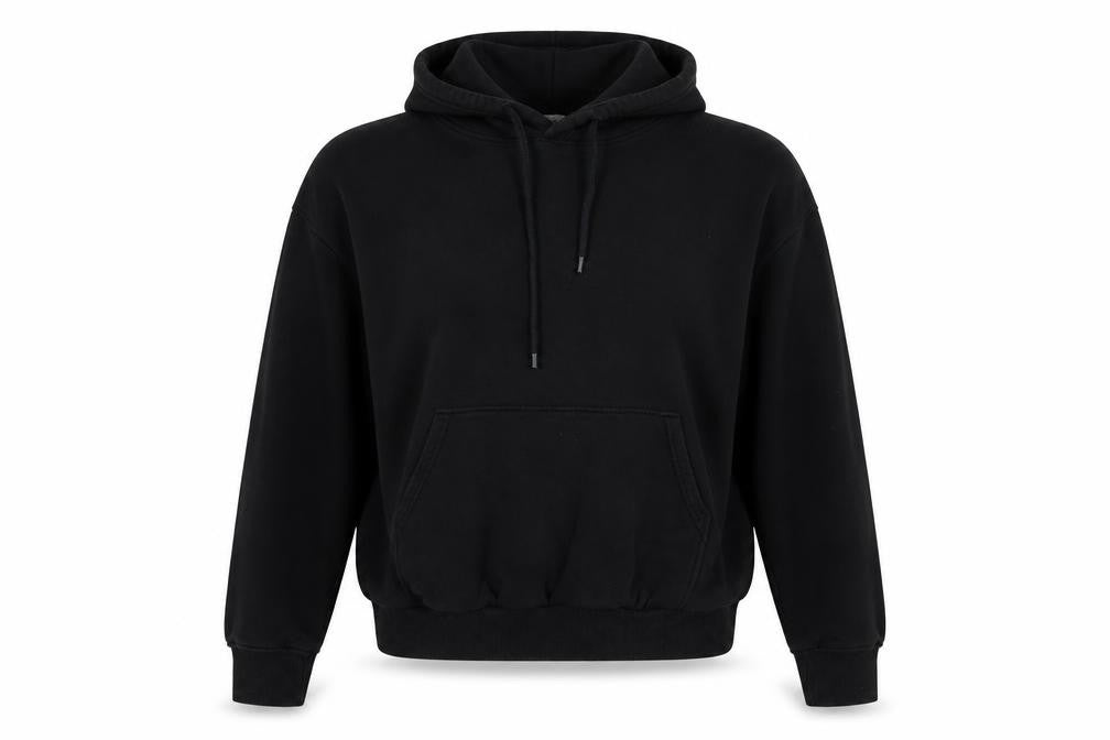 Weekend Womens Black Cotton Pullover Hoodie Size S