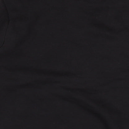 Slazenger Mens Black Cotton Pullover Sweatshirt Size L