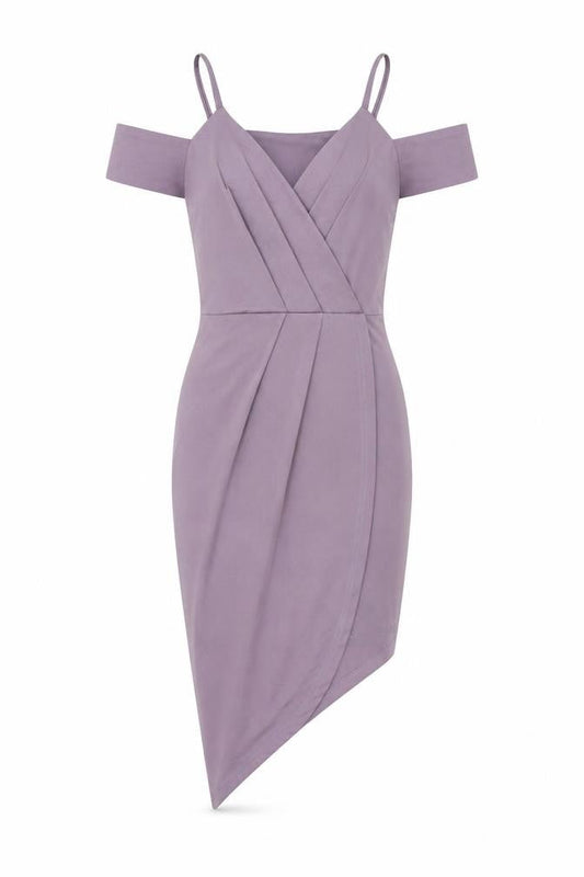 Fashion Nova Womens Purple Polyester Bodycon Size XS V-Neck Pullover