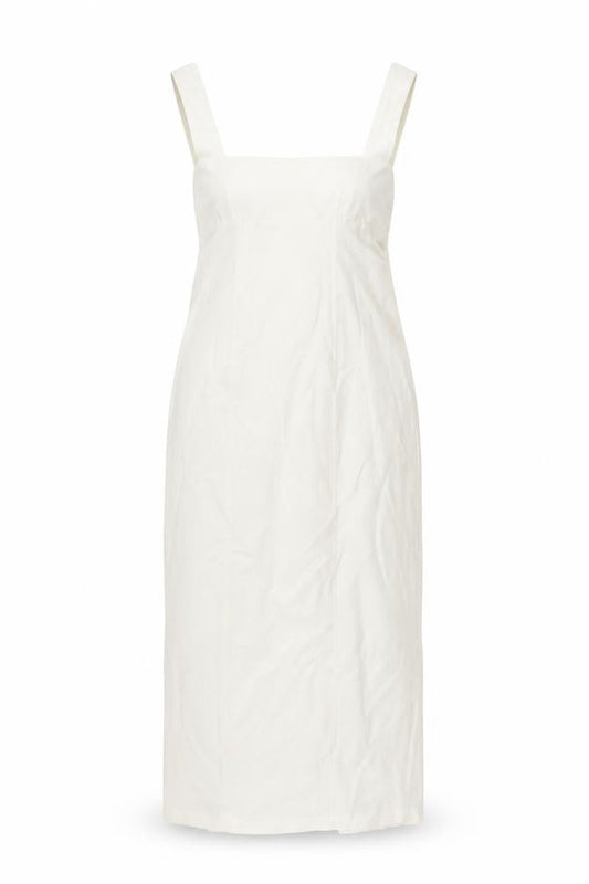 Zara Womens White Polyester Bodycon Size XS Square Neck Zip