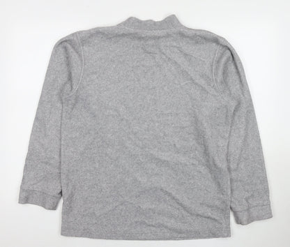 Hawkshead Womens Grey Polyester Pullover Sweatshirt Size S Pullover
