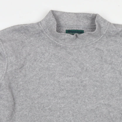 Hawkshead Womens Grey Polyester Pullover Sweatshirt Size S Pullover