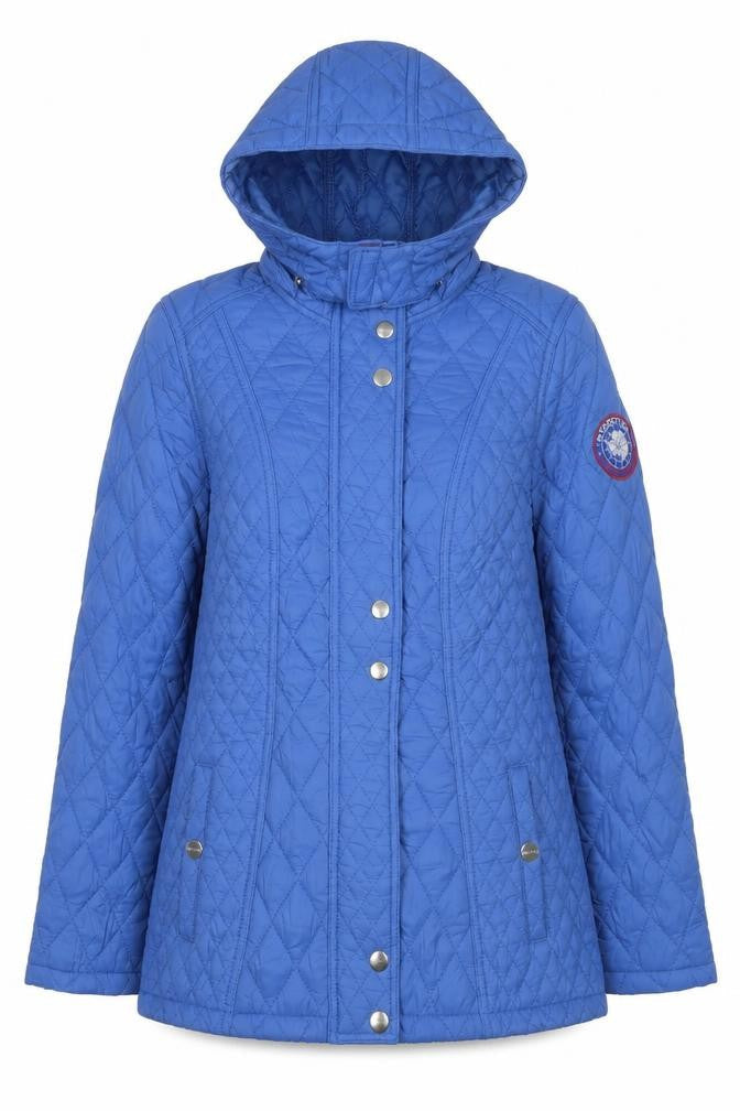 Ntarctica Womens Blue Quilted Jacket Size M Zip
