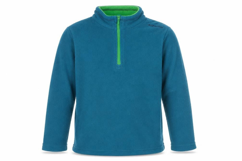 DECATHLON Boys Blue Polyester Pullover Sweatshirt Size 6 Years Pullover