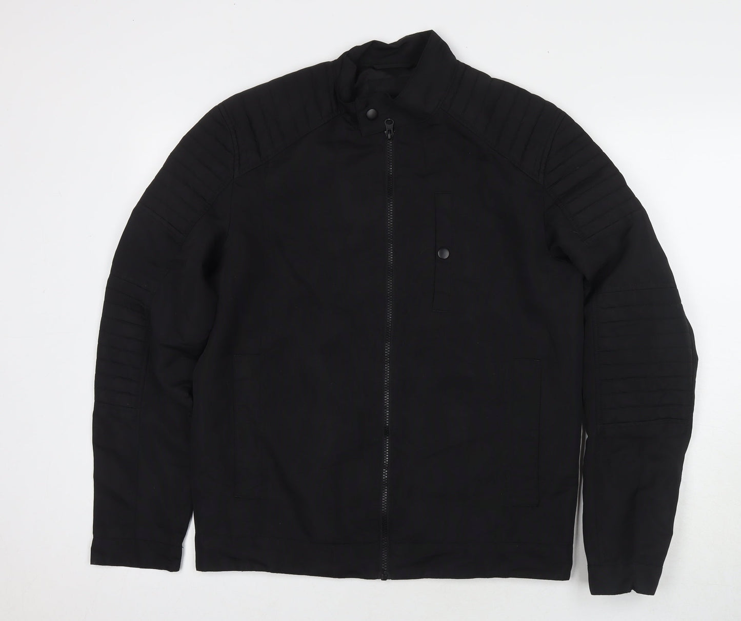 Product Mens Black Jacket Size M Zip