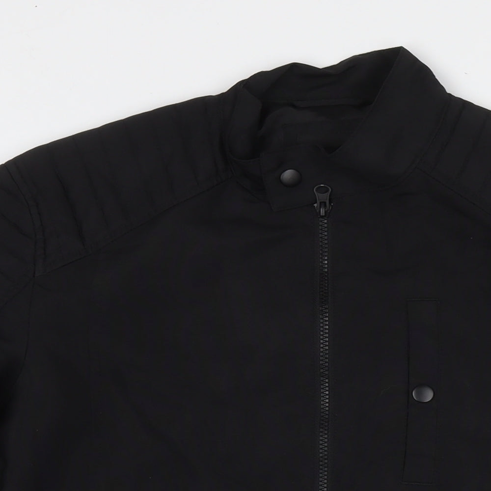 Product Mens Black Jacket Size M Zip