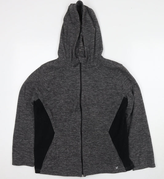 NEXT Womens Grey Jacket Size 12 Zip