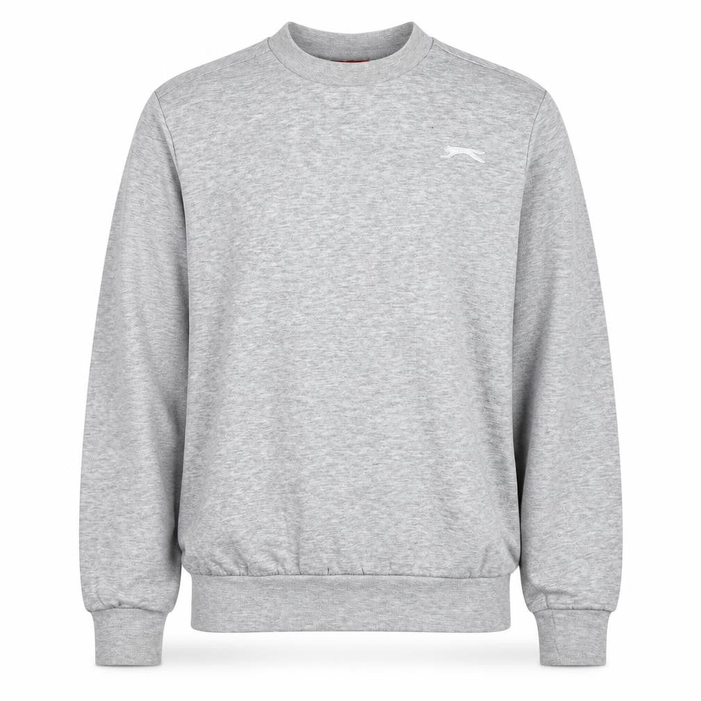 Slazenger Mens Grey Polyester Pullover Sweatshirt Size S
