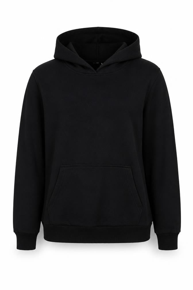 ASOS Womens Black Cotton Pullover Sweatshirt Size 8 Pullover
