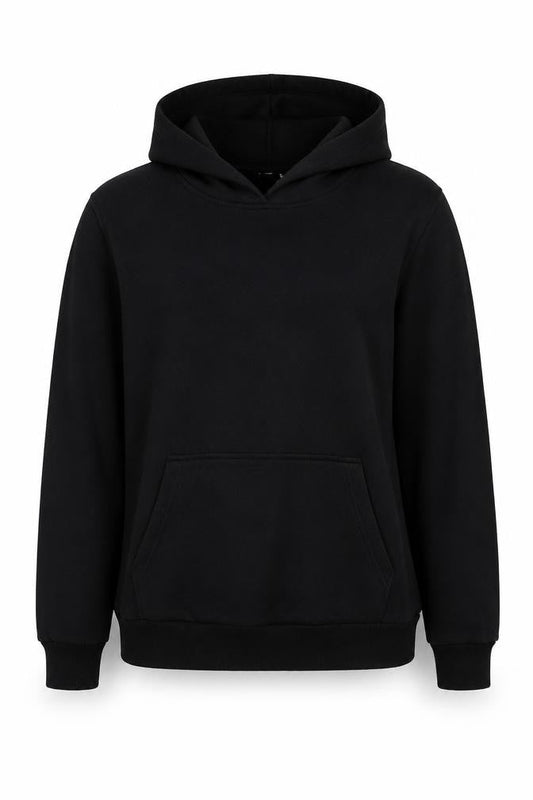 ASOS Womens Black Cotton Pullover Sweatshirt Size 8 Pullover