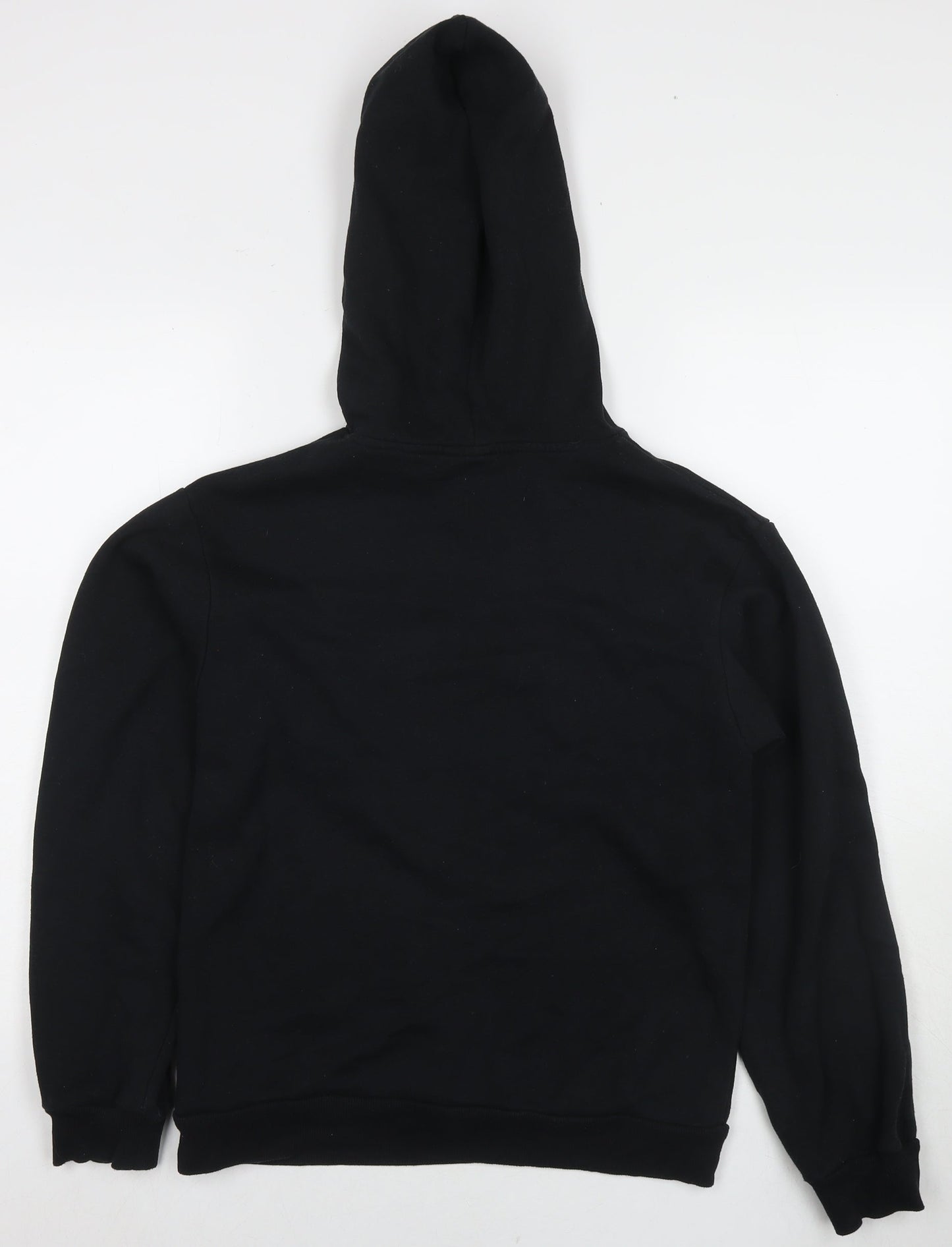 ASOS Womens Black Cotton Pullover Sweatshirt Size 8 Pullover