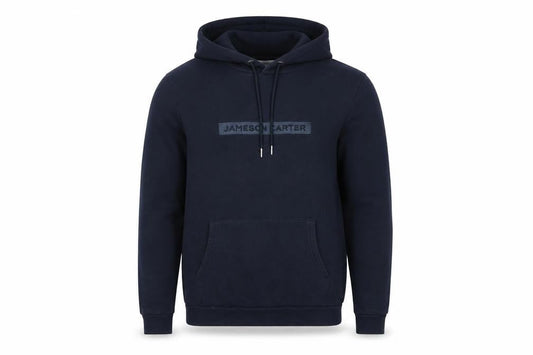 Jameson Carter Mens Blue Cotton Pullover Hoodie Size M