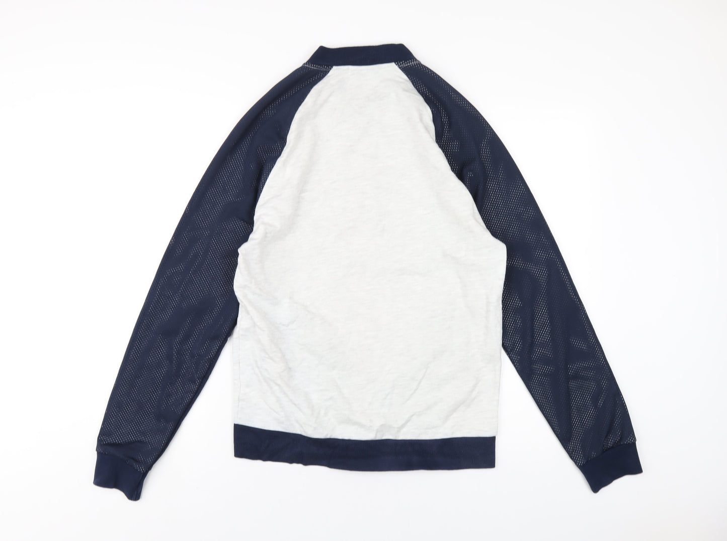 Topman Mens Grey Jacket Size M Zip