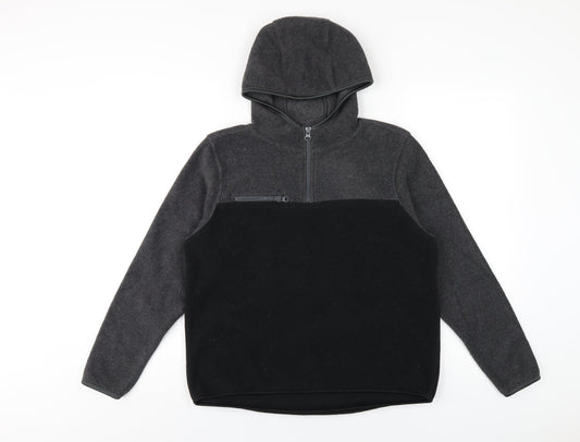 Gap Womens Grey Polyester Pullover Sweatshirt Size XS Zip