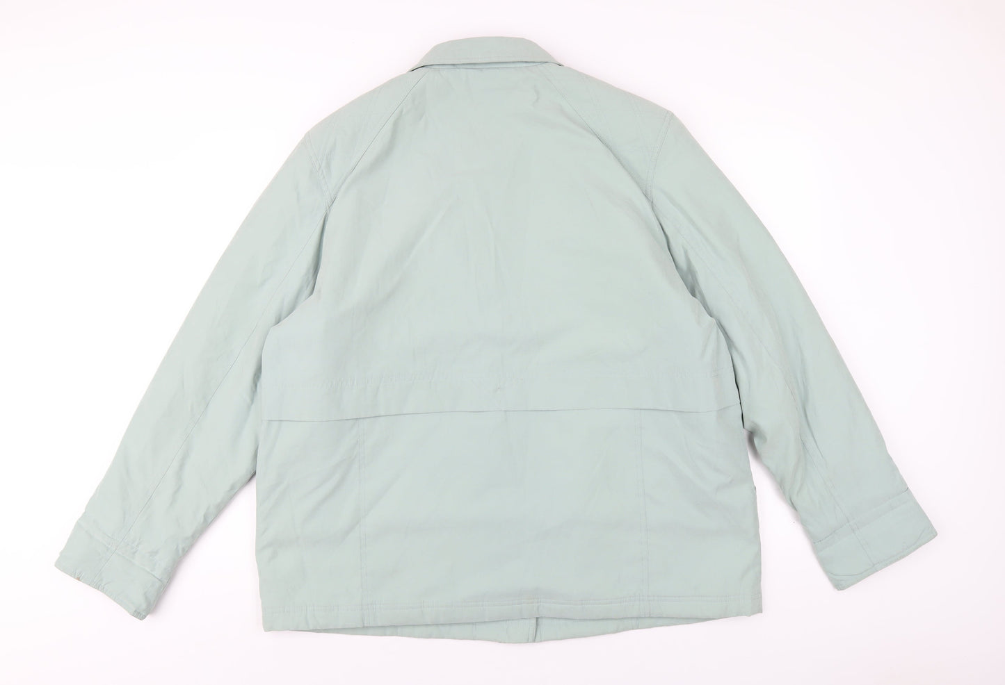 EWM Womens Green Jacket Coat Size 20 Button