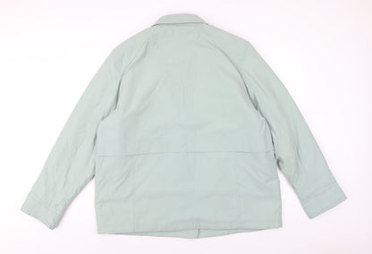 EWM Womens Green Jacket Coat Size 20 Button