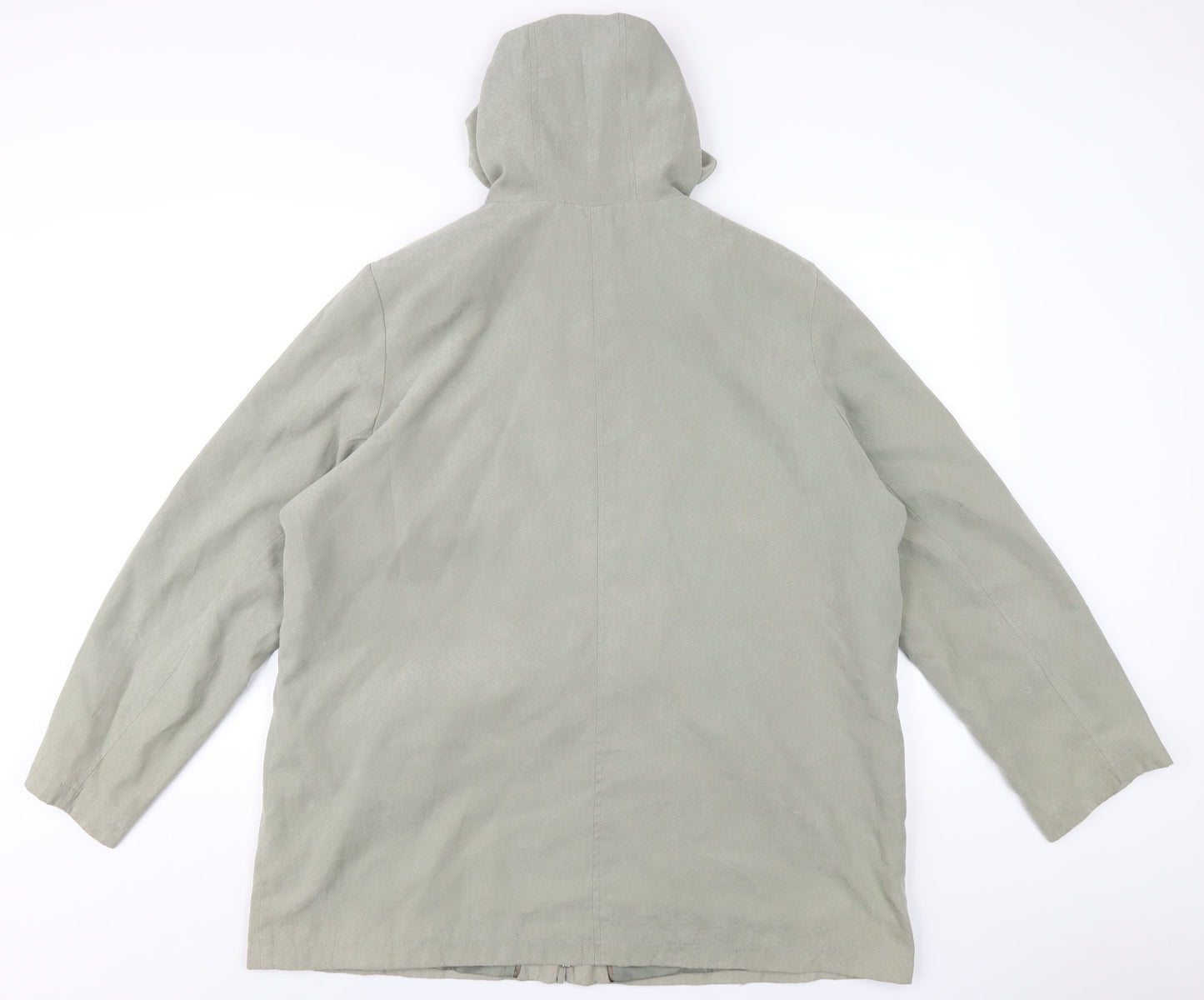 Bonmarché Womens Green Jacket Coat Size L Zip