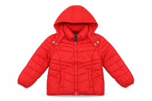 Next Girls Red Jacket Size 5 Years Zip