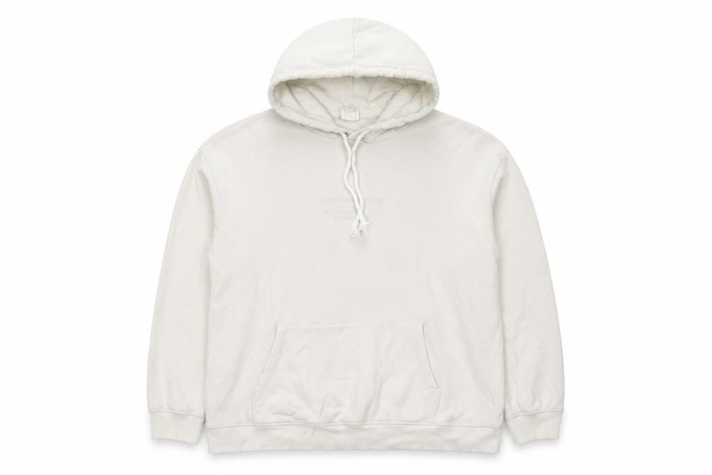 H&M Womens Beige Cotton Pullover Hoodie Size L Pullover - Los Angeles