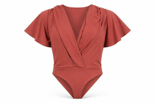 Zara Womens Pink Polyester Bodysuit One-Piece Size S Snap