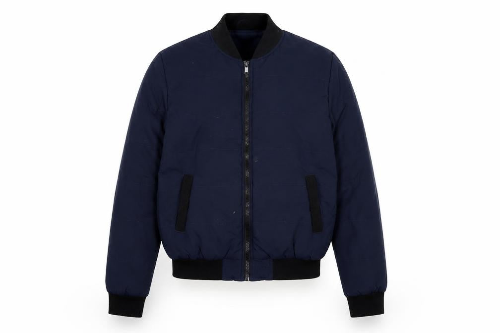 Twisted Soul Mens Blue Jacket Size XS Zip