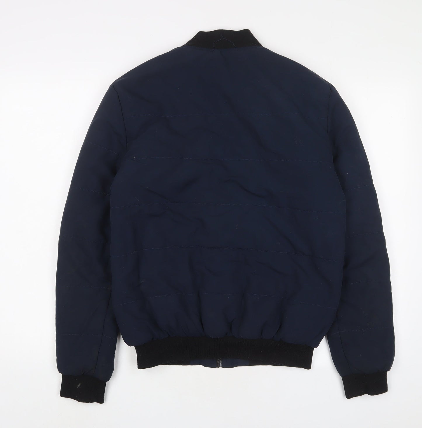 Twisted Soul Mens Blue Jacket Size XS Zip