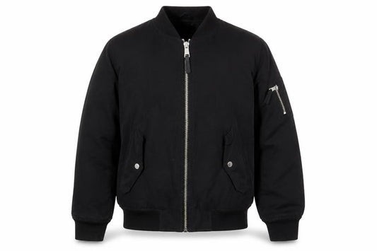 H&M Mens Black Jacket Size M Zip