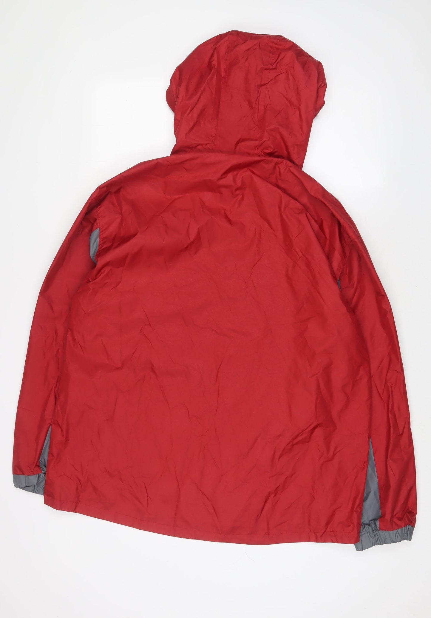 San Clemente Mens Red Jacket Size M Zip - Zip Pockets