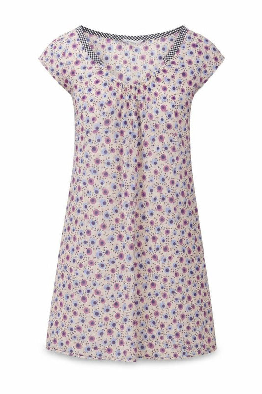 Zara Womens Multicoloured Floral Cotton A-Line Size S Scoop Neck Pullover