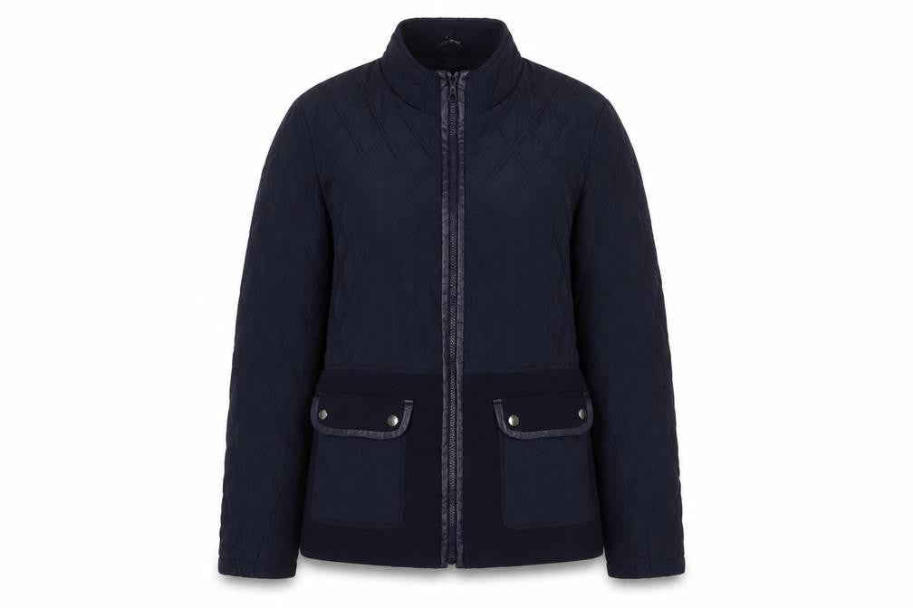 Debenhams Womens Blue Jacket Size 14 Zip