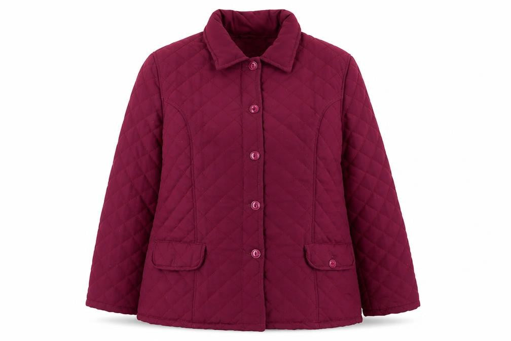 Dales Womens Purple Jacket Size 18 Button