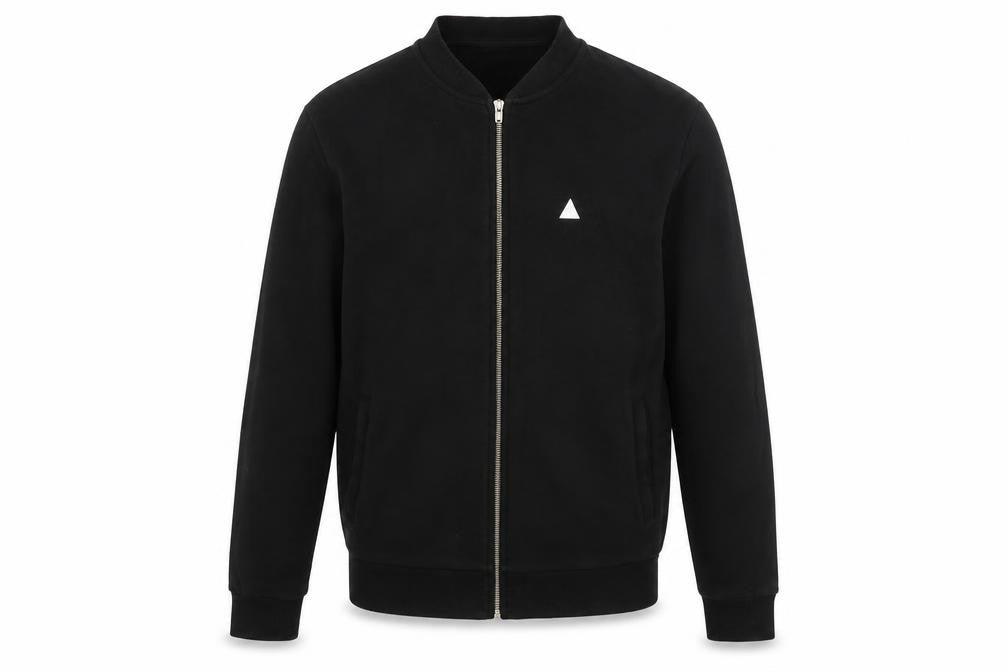 ASOS Mens Black Cotton Full Zip Sweatshirt Size M