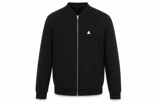 ASOS Mens Black Cotton Full Zip Sweatshirt Size M